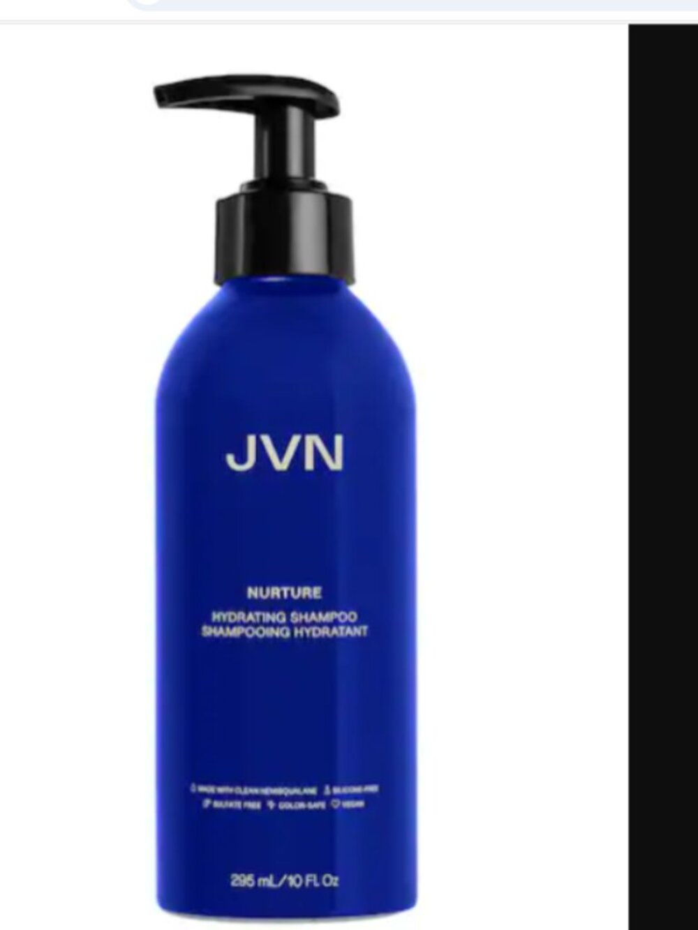 MSRP $32 | JVN Nurture Hydrating Shampoo – 10 fl oz / 295 mL – NWOB